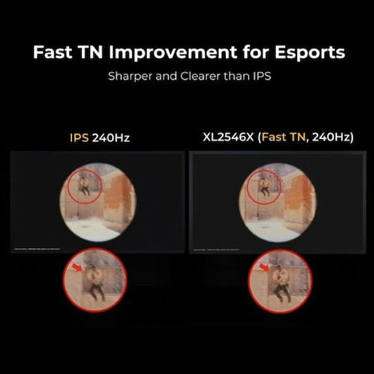 BenQ Zowie XL2546X+ TN Monitor 24