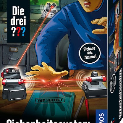 Kosmos Die Drei ??? - Sicherheitssystem Εκπαιδευτικό Παιχνίδι Πειράματα
