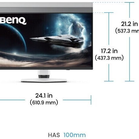 BenQ EX271UZ OLED HDR Monitor 26.5