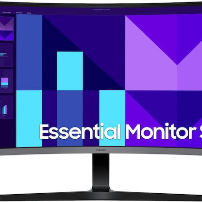 Samsung Essential Monitor S3 S39GD VA Curved Monitor 27