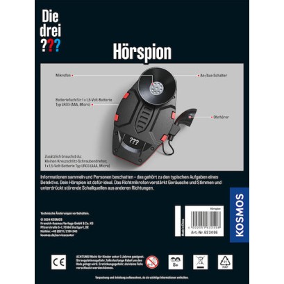 Kosmos Παιχνίδι Κατασκοπίας για 8+ Ετών