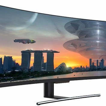 LC-Power LC-M49-DFHD-144-C-Q Ultrawide VA HDR Curved Monitor 49