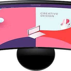 Samsung LS24C364EAUXEN VA Curved Monitor 24
