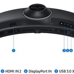 Samsung Odyssey G9 G95C Ultrawide VA Curved Gaming Monitor 49