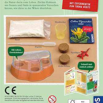 Kosmos Kakteen-wüste Εκπαιδευτικό Παιχνίδι Γνώσεων