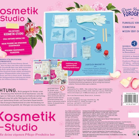 Kosmos Kosmetik-studio STEM Εργαστήριο για 8-12 Ετών