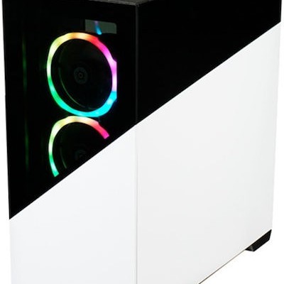 Enermax K8 Gaming Midi Tower Κουτί Υπολογιστή με RGB Φωτισμό Λευκό