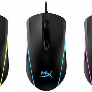 HyperX Pulsefire Surge RGB Gaming Ποντίκι 16000 DPI Μαύρο