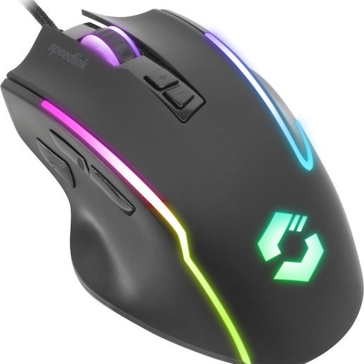 SpeedLink Decus NX RGB Gaming Ποντίκι 12800 DPI Μαύρο