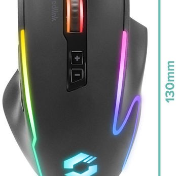 SpeedLink Decus NX RGB Gaming Ποντίκι 12800 DPI Μαύρο