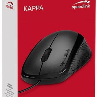 SpeedLink Kappa Ενσύρματο Ποντίκι Μαύρο