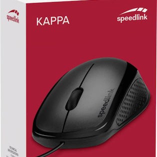SpeedLink Kappa Ενσύρματο Ποντίκι Μαύρο