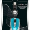Verbatim Go Mini Ενσύρματο Mini Ποντίκι Caribbean Blue