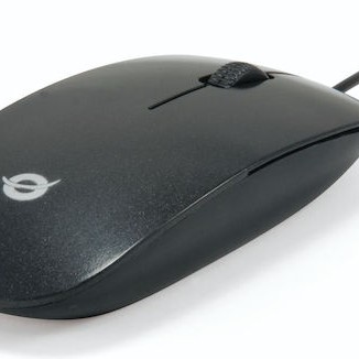 Conceptronic C08-292 Ενσύρματο Ποντίκι Μαύρο