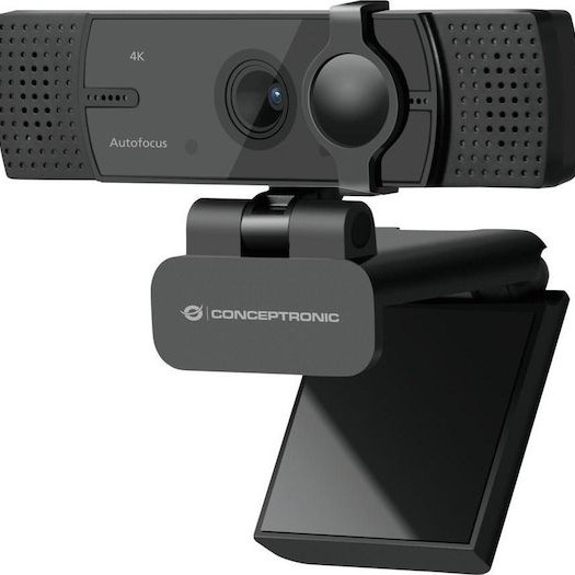 Conceptronic AMDIS08B Web Camera 4K με Autofocus