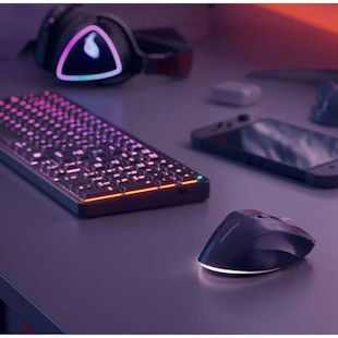 Alogic Apex Ασύρματο Bluetooth Ποντίκι Μαύρο