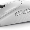 Dell Alienware Tri Mode AW720M Ασύρματο RGB Gaming Ποντίκι 26000 DPI Lunar Light