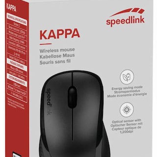SpeedLink Kappa Ασύρματο Ποντίκι Μαύρο