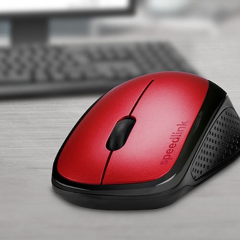 SpeedLink Kappa Ασύρματο Ποντίκι Κόκκινο