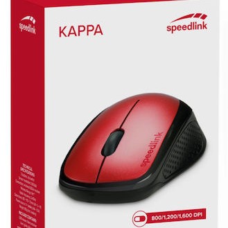 SpeedLink Kappa Ασύρματο Ποντίκι Κόκκινο