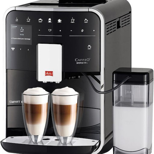 Melitta T Smart F83/0-102 Αυτόματη Μηχανή Espresso 1450W Πίεσης 15bar για Cappuccino με Μύλο και Wi-Fi Μαύρη