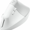 Logitech Lift for Business Ασύρματο Εργονομικό Bluetooth Vertical Ποντίκι Off-White