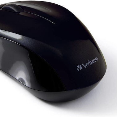 Verbatim Go Nano Ασύρματο Mini Ποντίκι Μαύρο