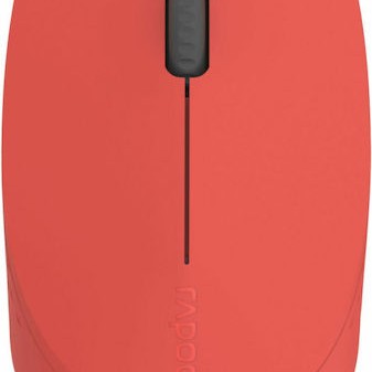 Rapoo M100 Silent Ασύρματο Bluetooth Ποντίκι Κόκκινο