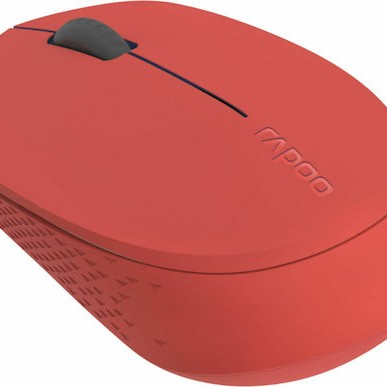 Rapoo M100 Silent Ασύρματο Bluetooth Ποντίκι Κόκκινο