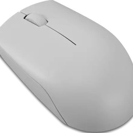 Lenovo 300 Wireless Compact Mouse Ασύρματο Mini Ποντίκι Cloud Grey