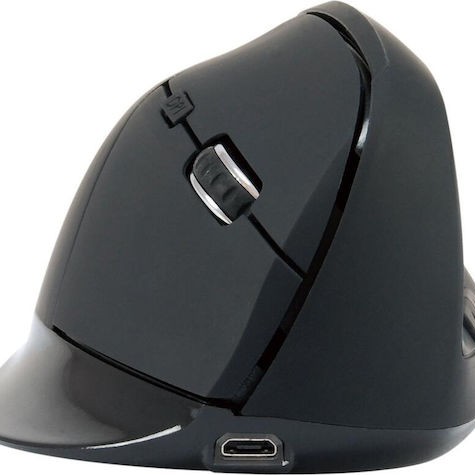 Conceptronic LORCAN03B Ασύρματο Εργονομικό Bluetooth Ποντίκι Μαύρο