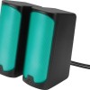 SpeedLink Tonos Ηχεία Υπολογιστή 2.0 με RGB Φωτισμό και Ισχύ 12W σε Μαύρο Χρώμα