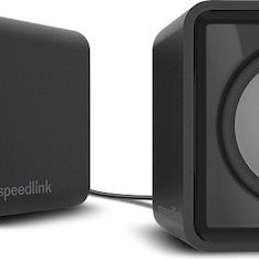 SpeedLink Twoxo Ηχεία Υπολογιστή 2.0 με Ισχύ 5W σε Μαύρο Χρώμα
