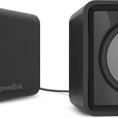 SpeedLink Twoxo Ηχεία Υπολογιστή 2.0 με Ισχύ 5W σε Μαύρο Χρώμα