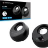 Conceptronic BJORN01B Ηχεία Υπολογιστή 2.0 με Bluetooth και Ισχύ 10W Μαύρα
