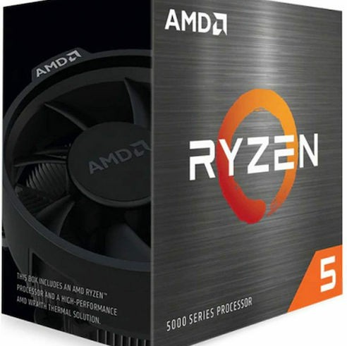 AMD Ryzen 5 5600G 3.9GHz Επεξεργαστής 6 Πυρήνων για Socket AM4 σε Κουτί με Ψύκτρα