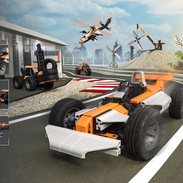 Fischer Technik Αυτοκινητάκι για 7+ Ετών