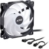 Adata XPG Vento 120 ARGB Case Fan με Σύνδεση 3-Pin 3τμχ