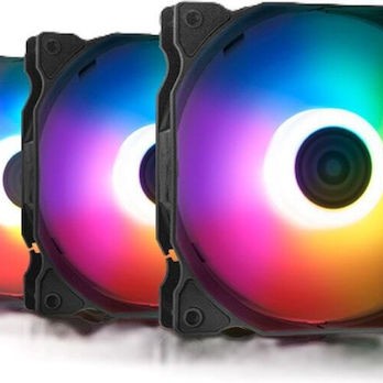 Adata XPG Vento 120 ARGB Case Fan με Σύνδεση 3-Pin 3τμχ