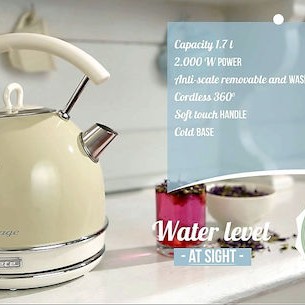 Ariete Βραστήρας 1.7lt 2000W Πράσινος