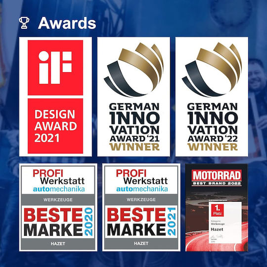 Hazet 9035-050 Εξάρτημα Περιστροφικού Σφυριού Βελόνα Περιστροφικού Σφυριού