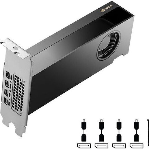 PNY RTX 2000 Ada 16GB GDDR6 Κάρτα Γραφικών