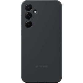 Samsung Back Cover Σιλικόνης Μαύρο (Galaxy A55)