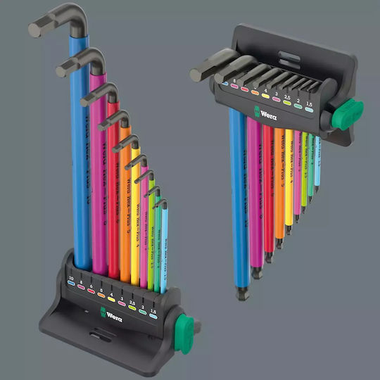 Wera Κλειδί Allen 950/9 Hex-plus