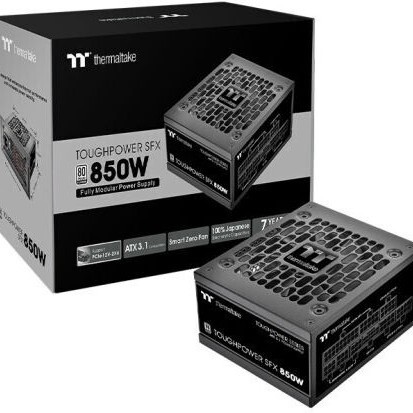 Thermaltake Toughpower SFX Gen 5.0 850W Μαύρο Τροφοδοτικό Υπολογιστή Full Modular 80 Plus Platinum