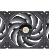 Thermaltake ToughFan EX12 Pro Case Fan 120mm με Κόκκινο Φωτισμό και Σύνδεση 4-Pin Molex 3τμχ