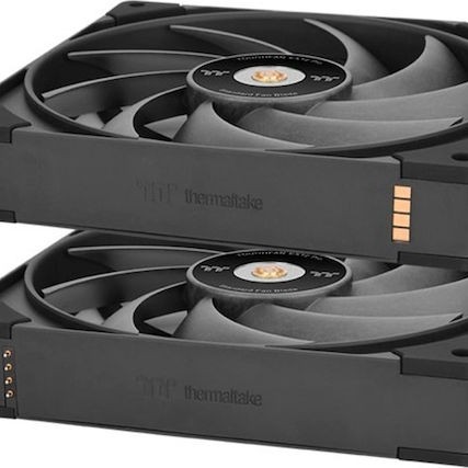 Thermaltake ToughFan EX12 Pro Case Fan 120mm με Κόκκινο Φωτισμό και Σύνδεση 4-Pin Molex 3τμχ