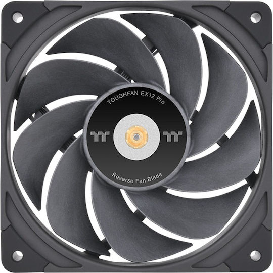 Thermaltake ToughFan EX12 Pro Case Fan 120mm με Κόκκινο Φωτισμό και Σύνδεση 4-Pin Molex 3τμχ