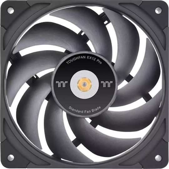 Thermaltake ToughFan EX12 Pro Case Fan 120mm με Κόκκινο Φωτισμό και Σύνδεση 4-Pin Molex 3τμχ