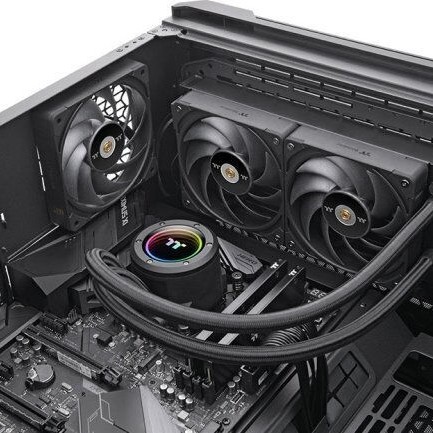 Thermaltake Toughliquid 240 EX Pro ARGB Sync Υδρόψυξη Επεξεργαστή Διπλού Ανεμιστήρα 120mm για Socket AM4/AM5/1700/1200/115x